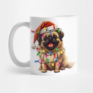 Christmas Pekingese Mug